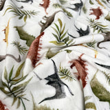 Brushed Cotton - Fossil Friends