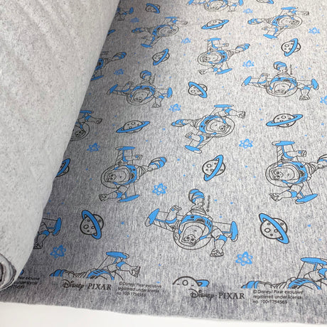 Brushed Cotton Jersey To Infinty And Beyond Roll