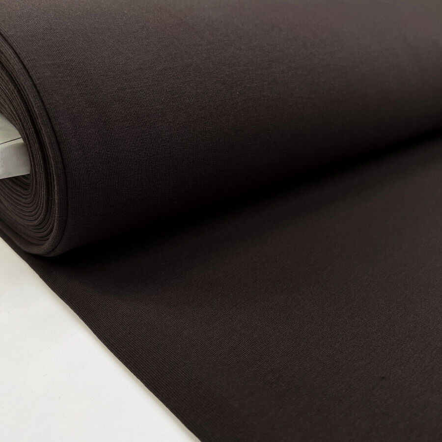 Brushed French Terry - Dark Brown