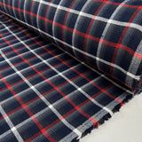 Brushed Plaid - Red