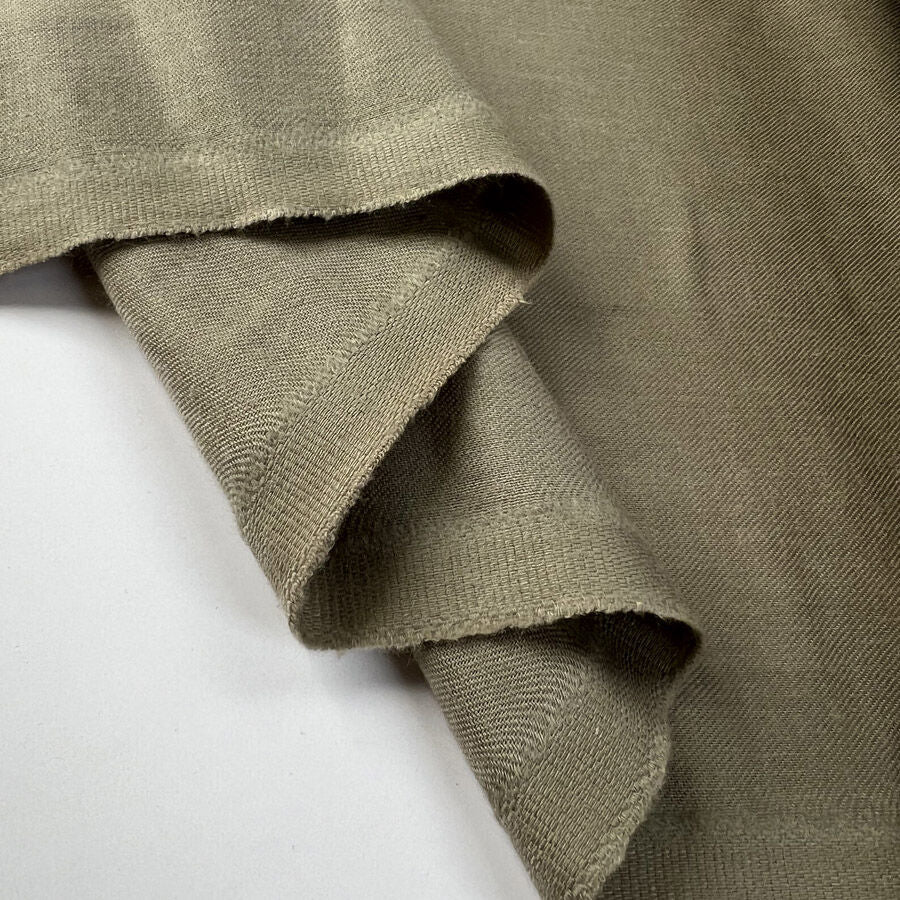 Brushed Twill - Khaki