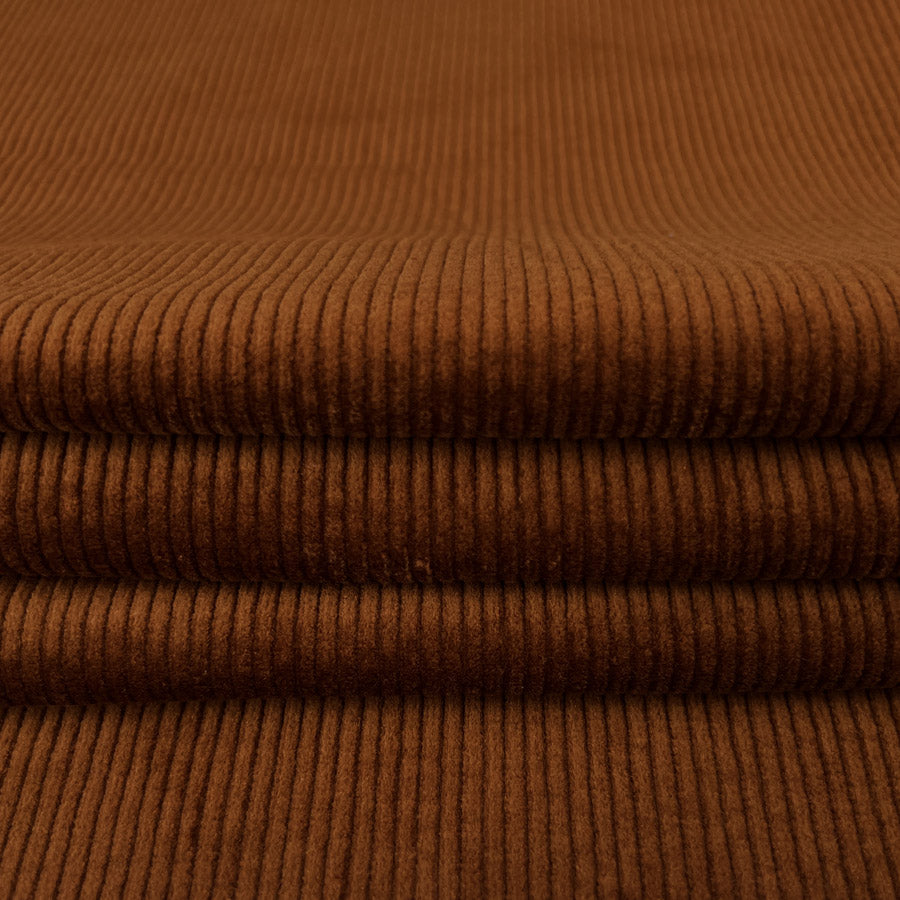 Bubble Wash Corduroy - Burnt Orange
