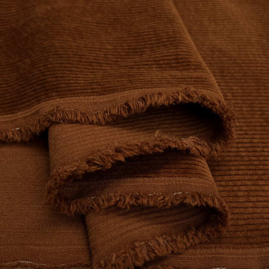Bubble Wash Corduroy - Burnt Orange