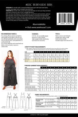 Sew House Seven - Curvy Burnside Bibs Pattern (Sizes 18-34)