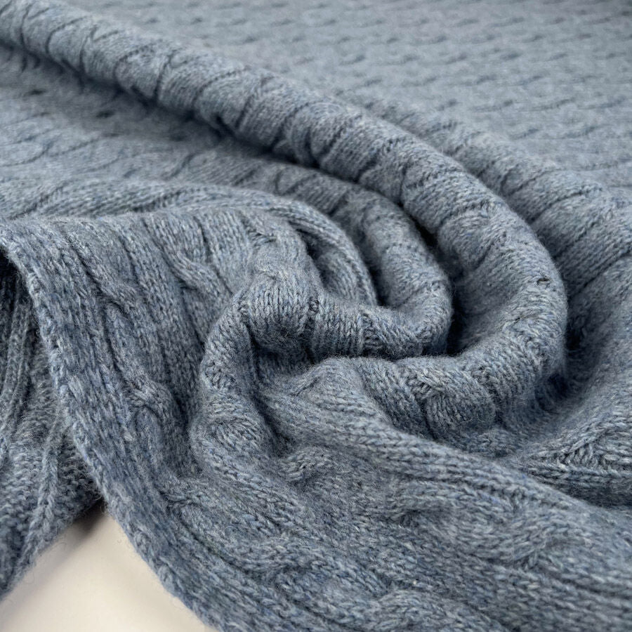 Cable Car - Chunky Wool - Blue