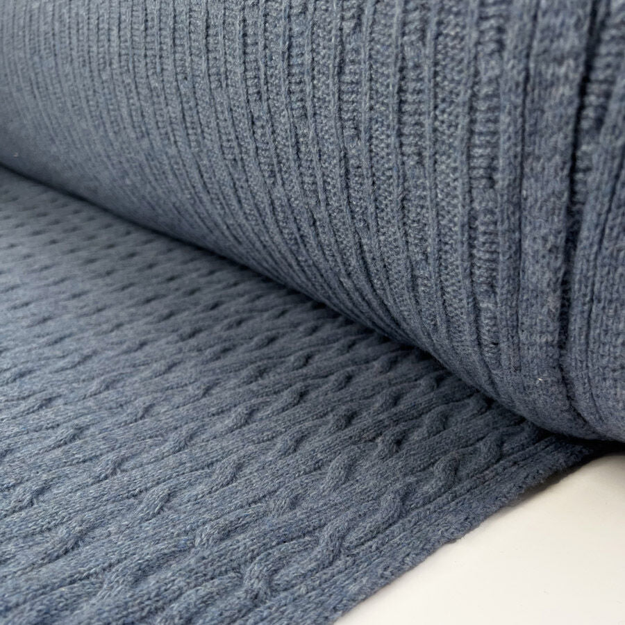 Cable Car - Chunky Wool - Blue