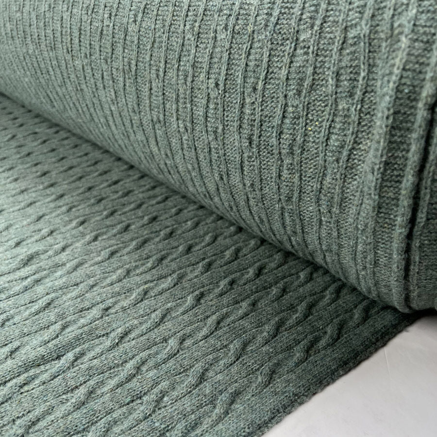 Cable Car - Chunky Wool - Sea Green