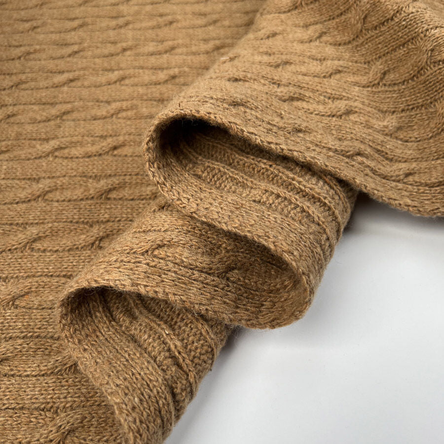Cable Car - Chunky Wool - Tan