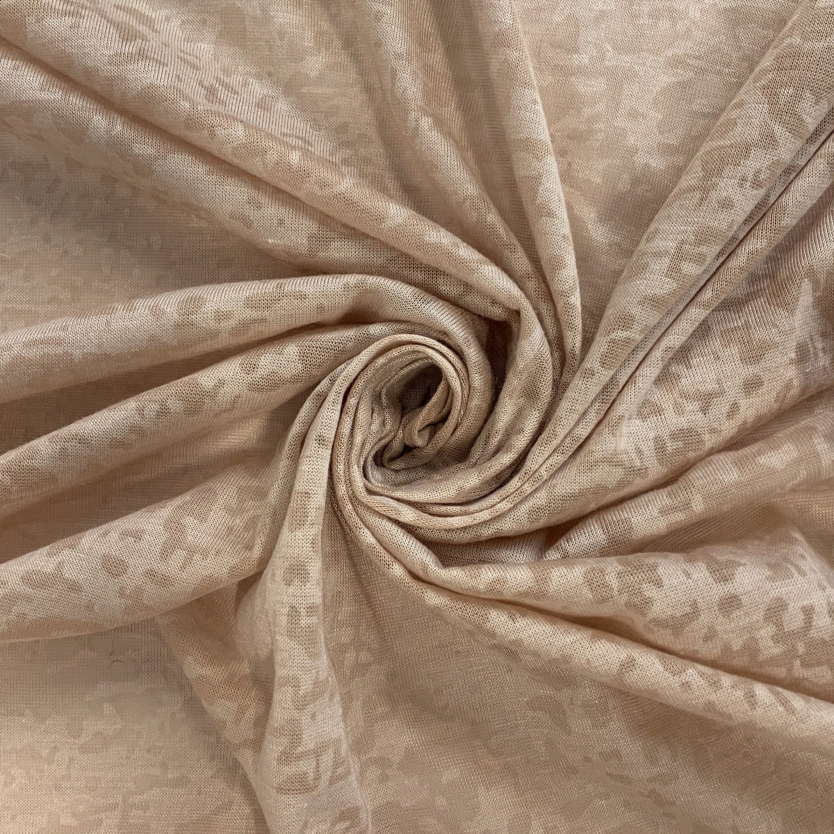 Camo Jersey - Nude (3m+ for £2.75 p/m)