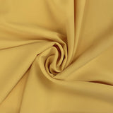 Candy Crepe - Pale Mustard