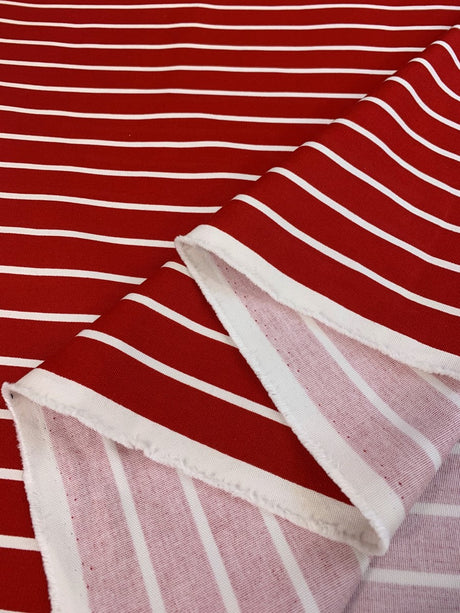 Canvas Bone Red Folded Fabric Photo Custom