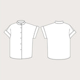 The Assembly Line - Cap Sleeve Shirt Pattern