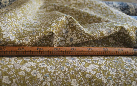 Caroline Chartreuse Cotton Dress And Craft Fabric S