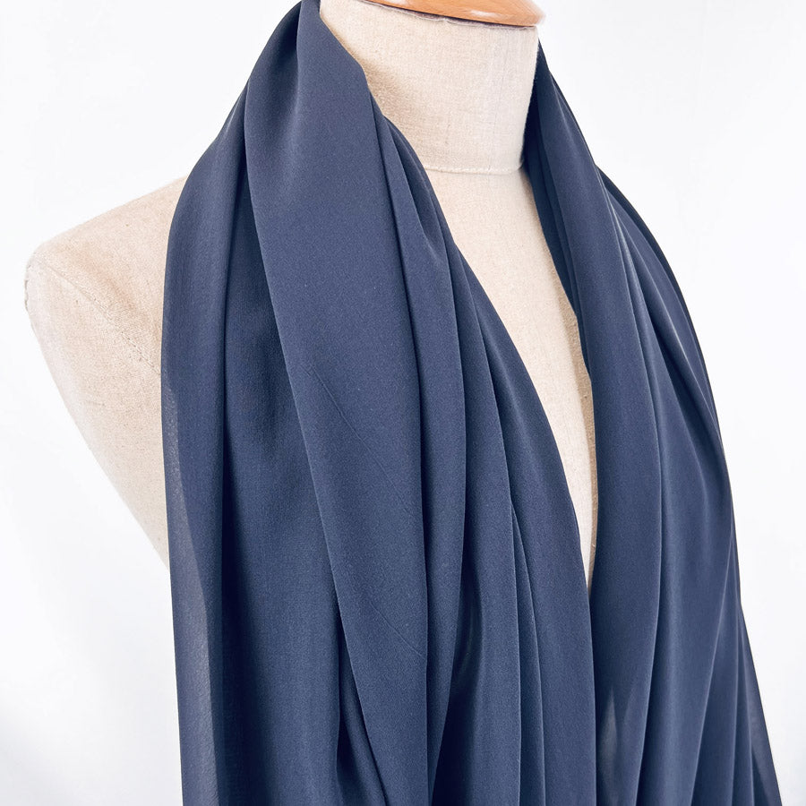 Catherine Silk - Navy