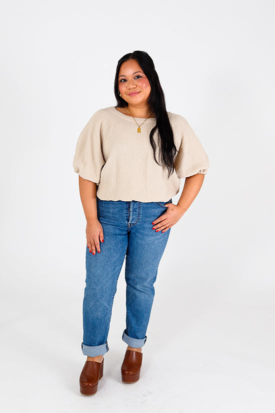 Chalk & Notch - Aria Top Sewing Pattern