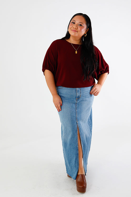 Chalk & Notch - Aria Top Sewing Pattern