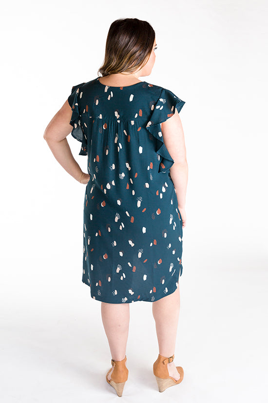 Chalk   Notch Farrah Blouse   Dress Pattern 2