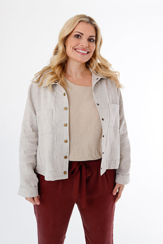 Chalk & Notch - Den Jacket Sewing Pattern