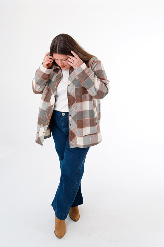 Chalk & Notch - Den Jacket Sewing Pattern