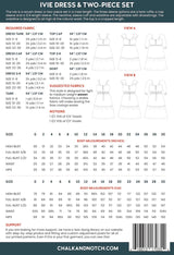 Chalk & Notch - Ivie Dress Pattern