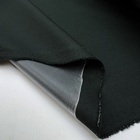 Challenge Bottle Water Resistant Green Wool Italian Loro Piana Coating Fabric Fold