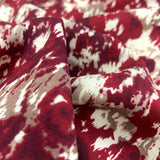 Challis - Batik Floral - Red