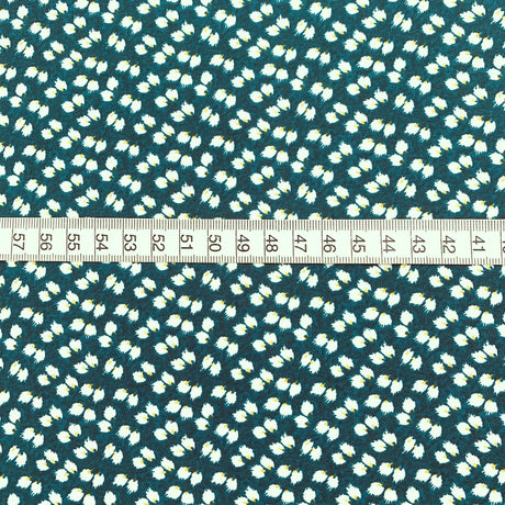 Challis Teal Leaf Scale