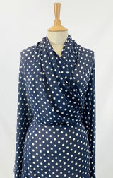 Spotty Chiffon - Grey