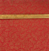 Christmas Cotton - Holly - Red