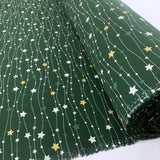 Christmas Falling Stars - Green