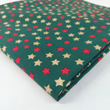 Christmas Cotton - Glitter Stars