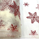 Christmas Organza - Flock