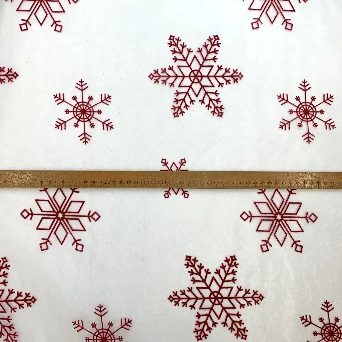 Christmas Organza - Flock