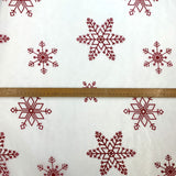 Christmas Organza - Flock