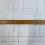 Christmas Organza - Silver Check