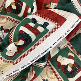 Christmas Panel - Patchwork - Red & Green