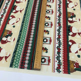 Christmas Panel - Santa Stripe