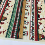 Christmas Panel - Santa Stripe