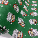 Christmas Poly/Cotton - Father Christmas