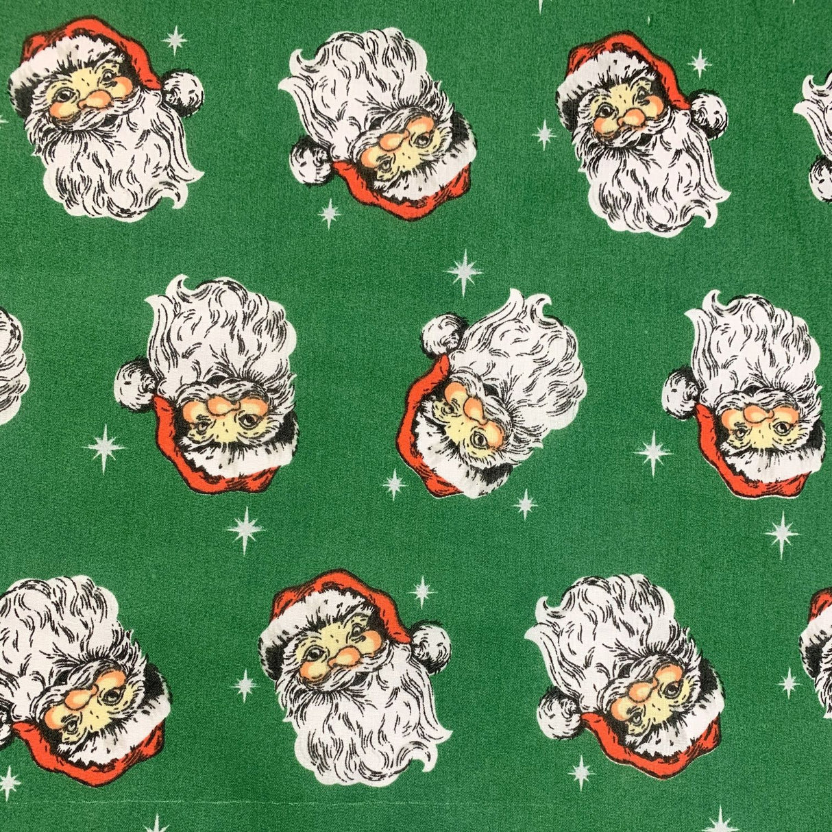 Christmas Poly/Cotton - Father Christmas