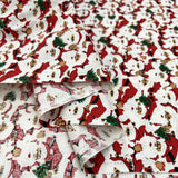 Christmas Cotton - Claus
