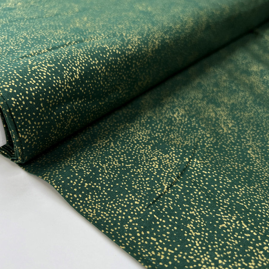 Christmas Cotton - Evergreen Sparkle