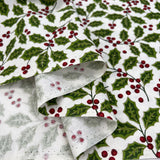 Christmas Cotton - Red Berry