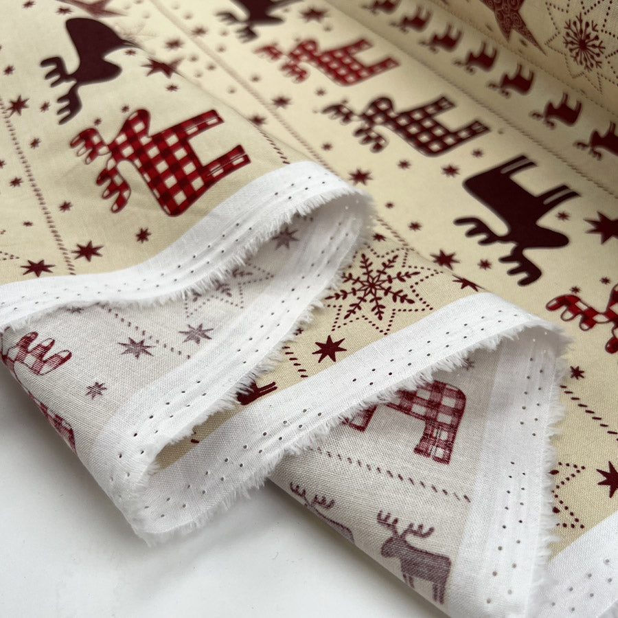 Christmas Cotton - Starlight Reindeer