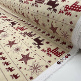 Christmas Cotton - Starlight Reindeer