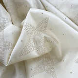 Remnant - Taffeta - Star Studded Gold (1m)