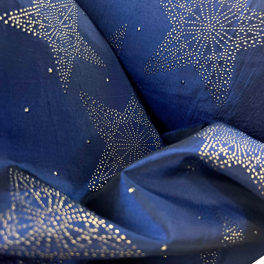 Taffeta - Star Studded Blue