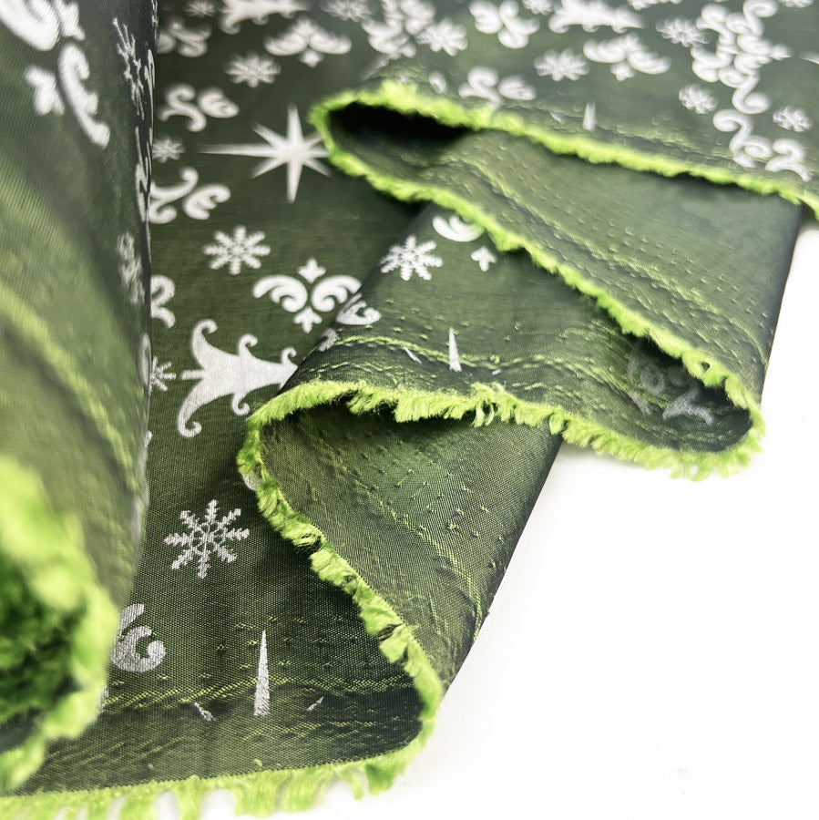 Taffeta - Green Tree Sparkle