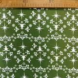Taffeta - Green Tree Sparkle