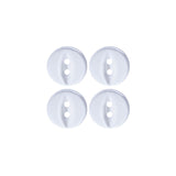 Pack of 4 Clear Polyester Fisheye Buttons (16mm)
